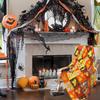 1PC Halloween Throw Blanket Pumpkin Maple Leaves Thanksgiving Thin Blanket Gifts for Couch Bed Car Home Camping All Season Use