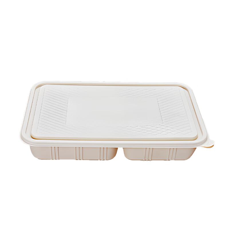 Eco-Friendly 5-Compartment Corn Starch Meal Prep Containers