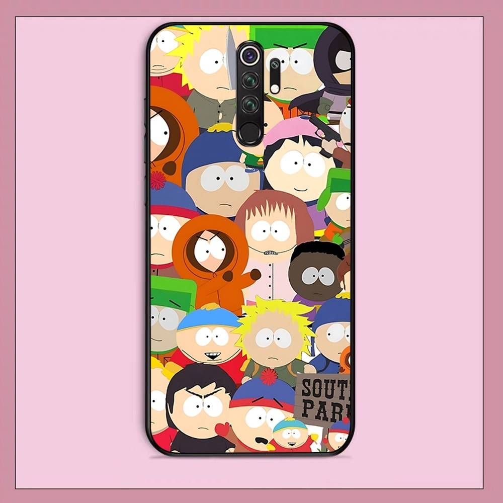 

Cartoon Funny S-South-P-Park Phone Case For Redmi Note 4 X 5 A 6 7 8 T 9 9S 10 11 11S 11Epro Poco M3 Pro Redmi Note 8Pro