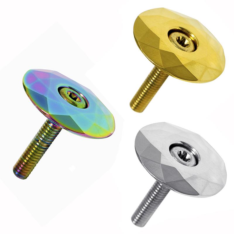 Mountain Bike Dazzle Color Fork Bowl Set Cover Headset Handlebar Cover Cover With Screws