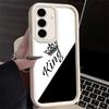 Phone Case for Samsung Galaxy A17 A16 A15 A14 A13 Queen King Couple Theme A56 A36 A26 A55 A35 A25 A54 A34 A24 A53 A33 A23 A07 A0