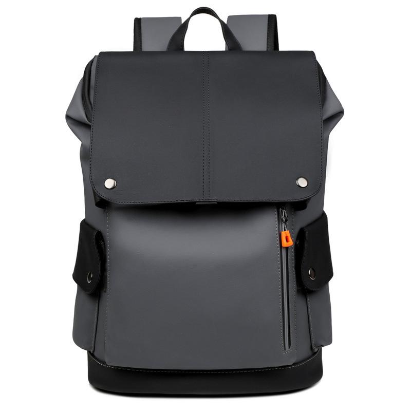 

Men s Casual Travel Backpack, Large-capacity Computer Bag, Men s Business Commuting Backpack сірий/чорний