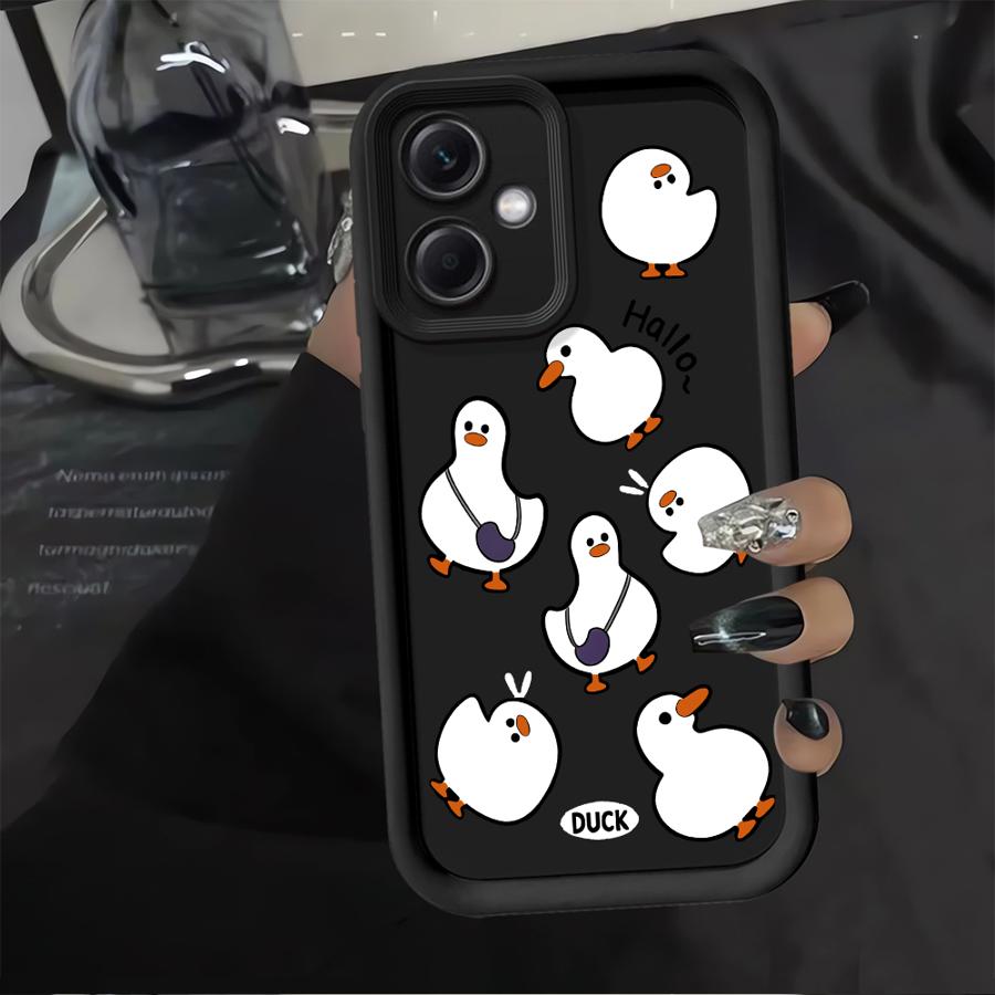 Phone Cover Case for Xiaomi Redmi Note 14 Pro Plus 13C 12 A1 A2 A3 A4 11 Note 13 10 12s 11s 12C 14C Stylish Cartoon Duck