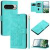 Luxury Tulip Cards Solt Wallet Flip Leather Phone Case For Google Pixel 10 Pro XL 9A 9 8 8A 7A 7 Bag Book Strap Kickstand Cover