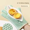 Jekero Five-Finger Thick Heat-Resistant Gloves, Insulated Anti-Scalding Gloves, for Kitchen, Microwave Oven, Baking, Oven-Specific, Thickened Non-Slip