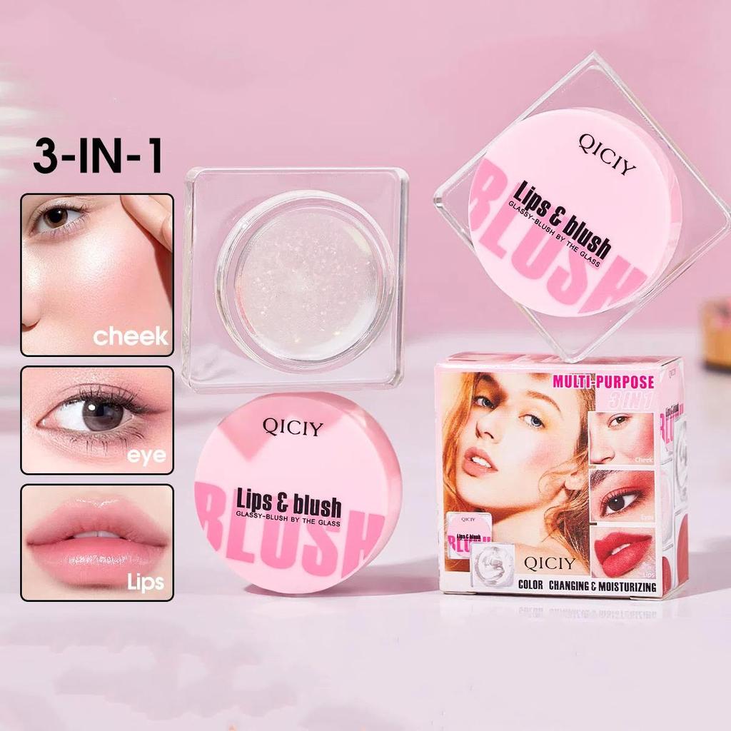 Lip Blush Ombretto Nude Naturale Illuminante Contouring Viso Trucco Nude, Illuminante Naturale, Contouring Viso e Palette Blush Illuminante