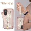 SY-001 For Samsung Galaxy A35 5G Case Card Holder Kickstand Leather Coated TPU Phone Cover
