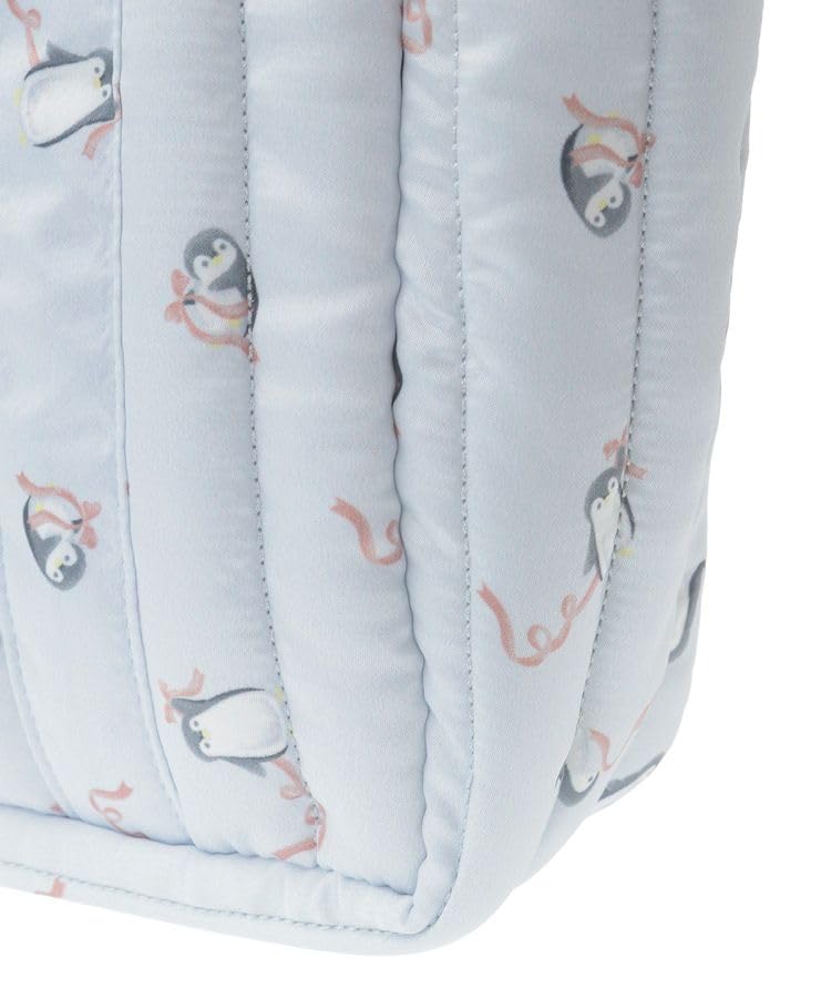 Maison de FLEUR Penguin Quilted Shoulder Bag, Light Blue, F, Shoulder Bag, 08000626400