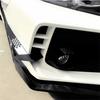 4Pcs Front Bumper Splitter Fins for Honda Civic TYPE R 2016-2021 Carbon