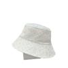 Fisherman's hat children spring and summer bow embroidery sunshade denim basin hat shows a small tide