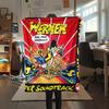 1 Stück Werner Comic-Druck Flanelldecke, Hohe Qualität, Bequem für alle Jahreszeiten, Heimdekoration, Wärme und Komfort, Perfekt für Weihnachtsgeschenke245