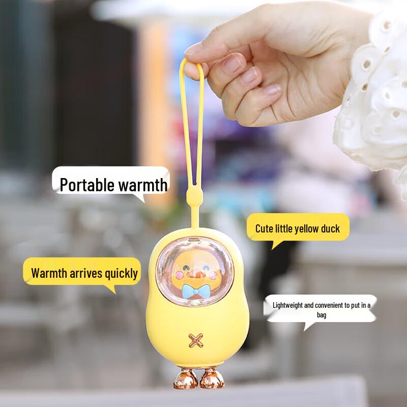 Valhalla Little Yellow Duck Rechargeable Hand Warmer