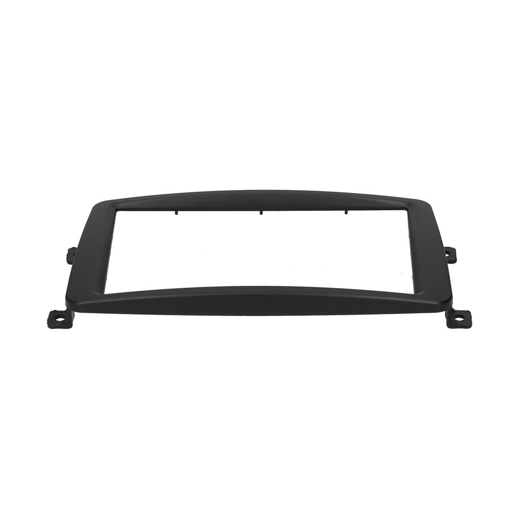 2 Din Car Stereo Radio Fascia Plate DVD Audio Dash Frame Fit for Mercedes Benz C Class W203 02‑04