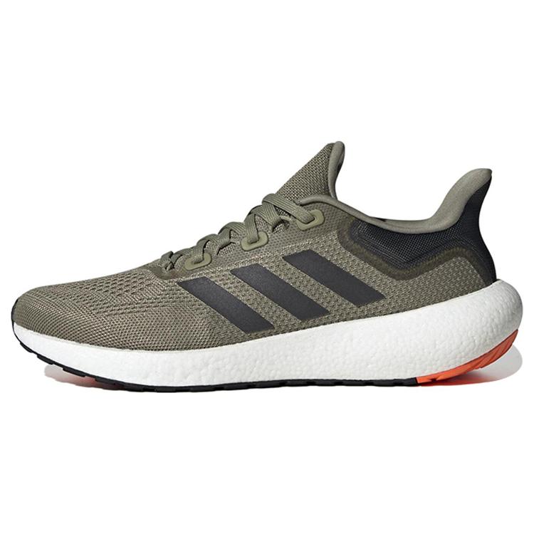 

New Adidas PureBoost Go 22 Green Brown GW9154 36