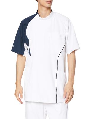 Kurtka Kiraku CY854 01 Biała Japonia L na rozmiar japoński, która pochłania pot i szybko schnie [YONEX] Męska (odpowiednik L) szybko.