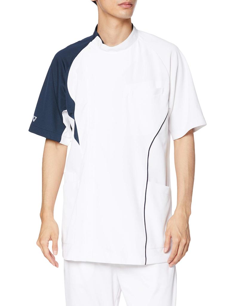 Kiraku Jacket CY854 01 White Japan L To Japanese Size That Absorbs Sweat and Dries [YONEX] Men's (equivalent L) Quickly.