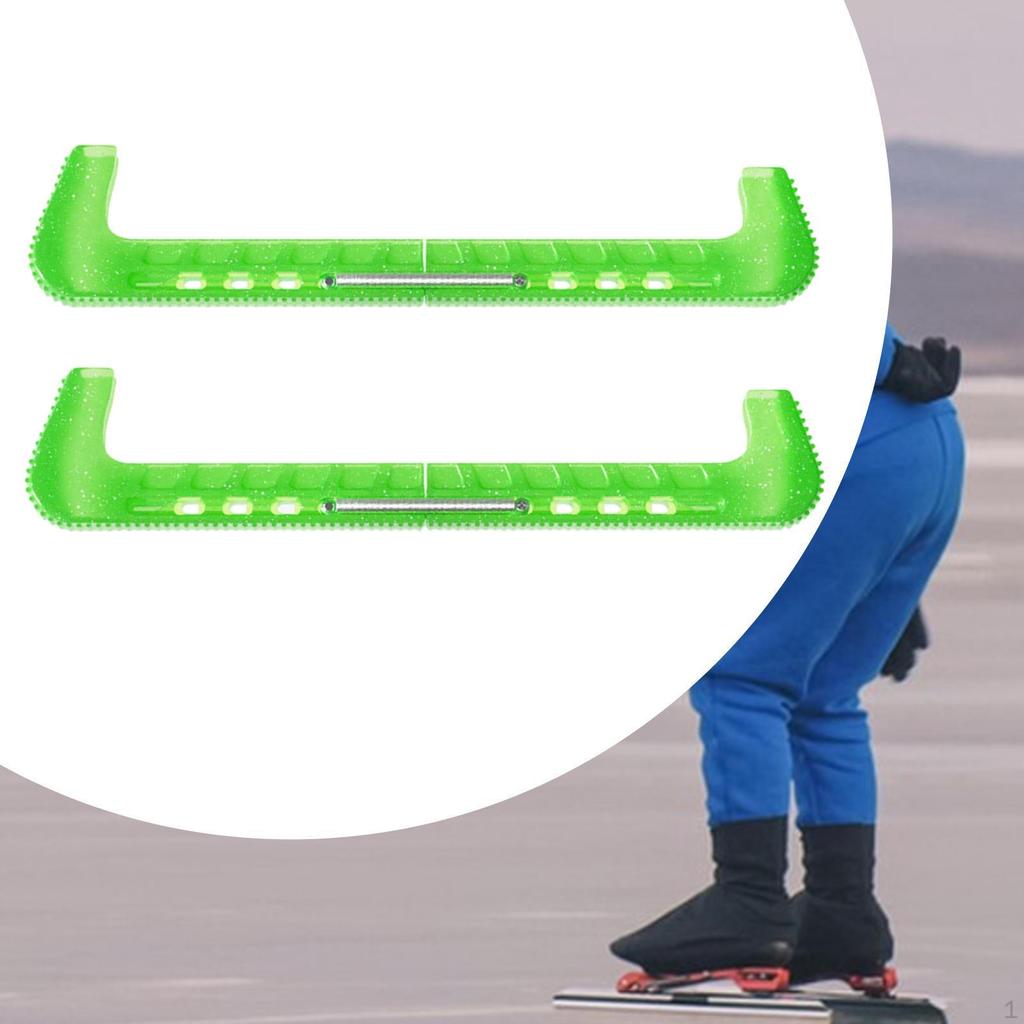 2 sztuki Pokrowiec na łyżwy figurowe Akcesorium Prezent treningowy Regulowany Ochraniacz do łyżwiarstwa figurowego