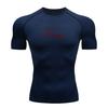 Compression T-Shirts for Men Gym Workout Running Comfortable Summer Athletic Quick Dry Tees Tops Short Sleeve Rash Sweat Absorbing