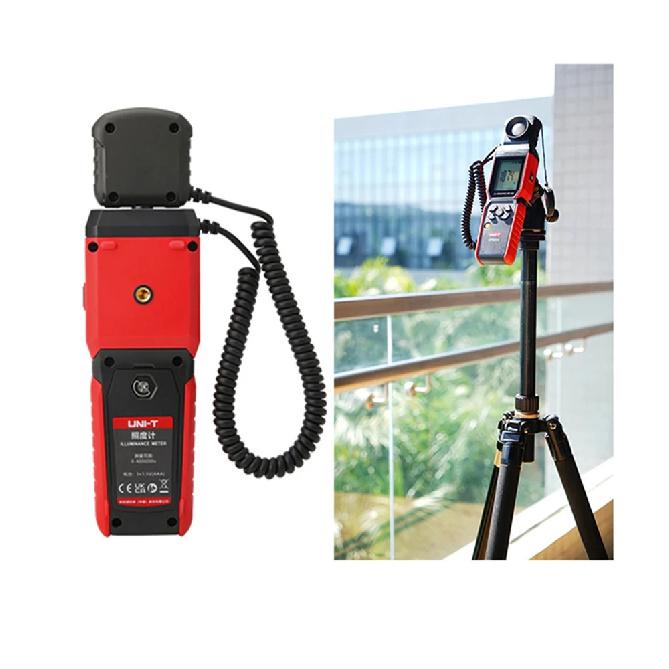 UNI-T UT381A Illuminometer Integrated & Split Digital Light Illuminance Meter 400000 Lx 37160 Fc Luxometer with Bluetooth APP