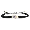 Red Rope Zinc Alloy Hamsa Hand Evil Eye Charm Bracelet Women Fashion Fatima Black Cord Adjustable Jewelry Gift