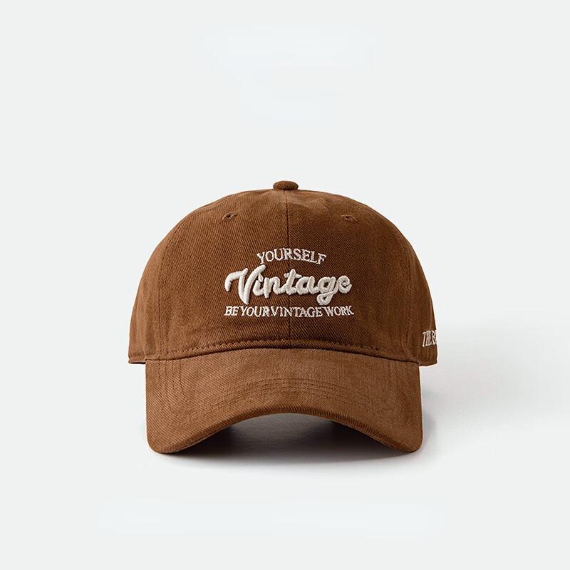 Zhugang Wide Brim V-Brim Embroidered Baseball Cap
