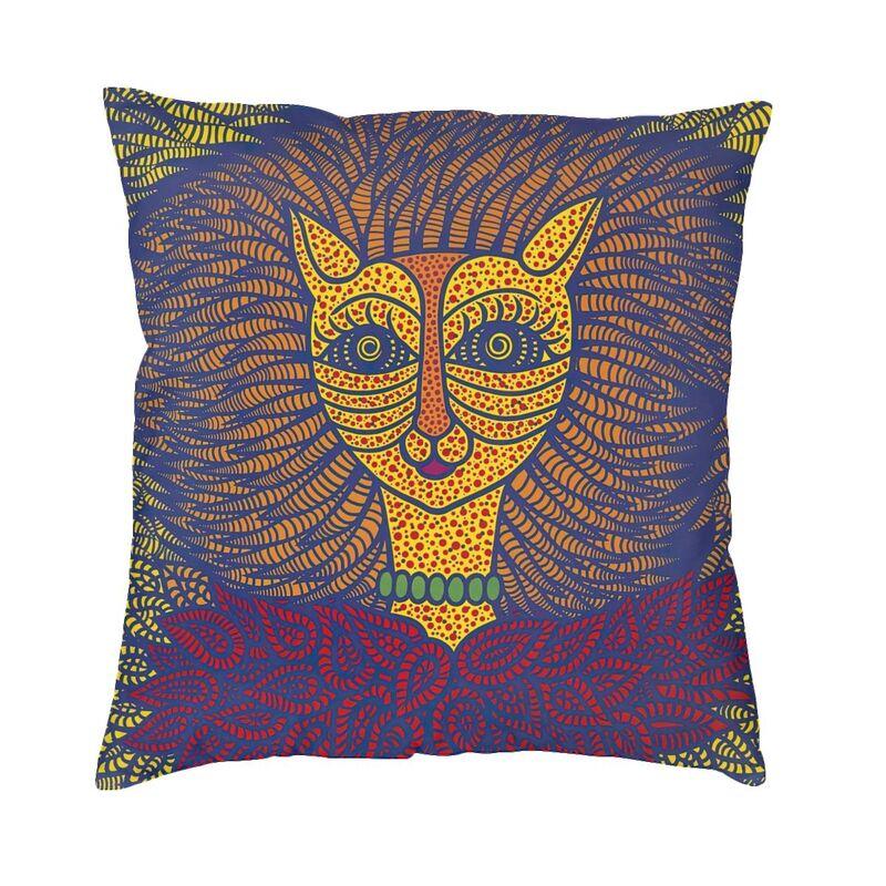 Yayoi Kusama Cushion Cover Doublesided 3D Print Aesthetic Bird Floor Pillow Case for Sofa Fashion Pillowcase Home Decoration 30x30cm 12x12in