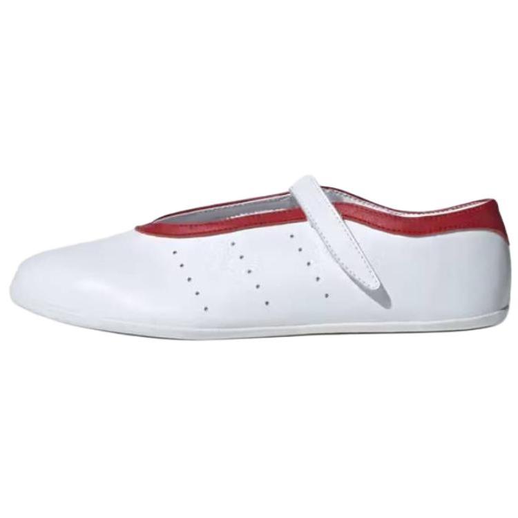 Кроссовки adidas Stan Smith Lo Pro Бело-красные Женские Облачно-белые JQ6940 38