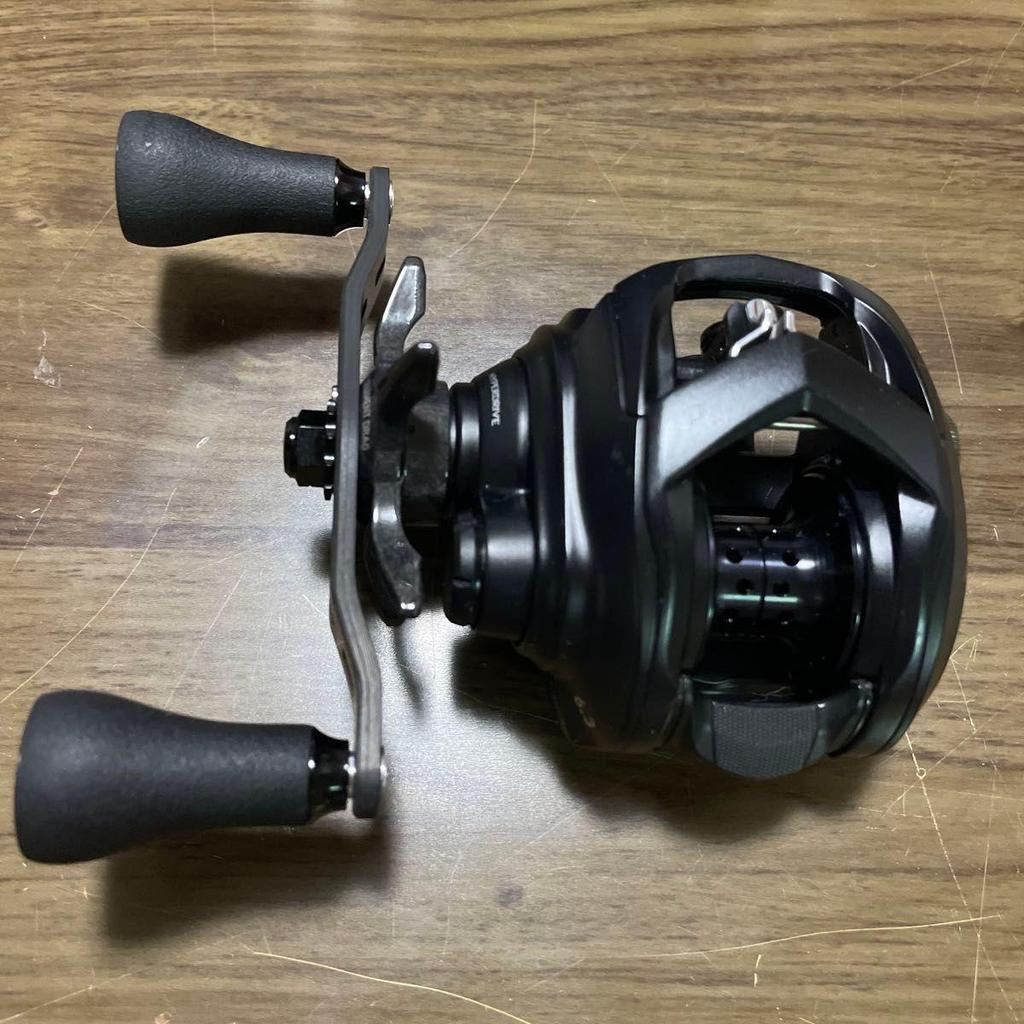 Used DAIWA 22 Tatula TW 80 L 95mm handle drag clicker