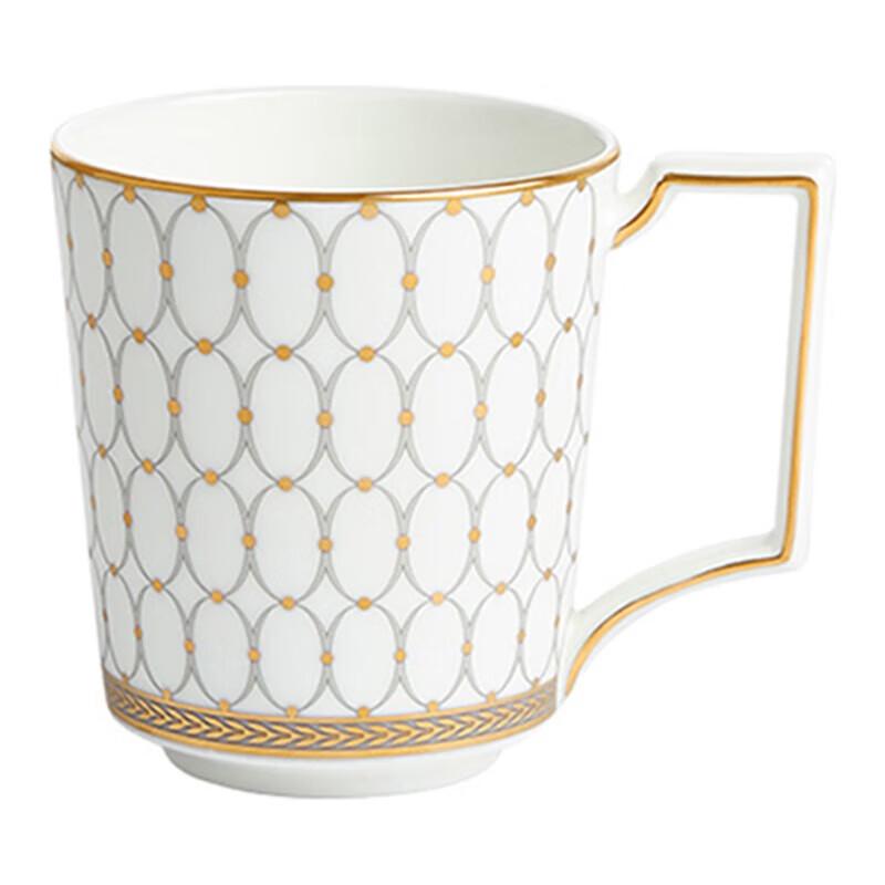 Wedgwood Golden Age Elegant Grey Mug and Saucer Set