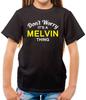 Don'T Worry It's a MELVIN Thing Kids T-Shirt - Surname Custom Name Family