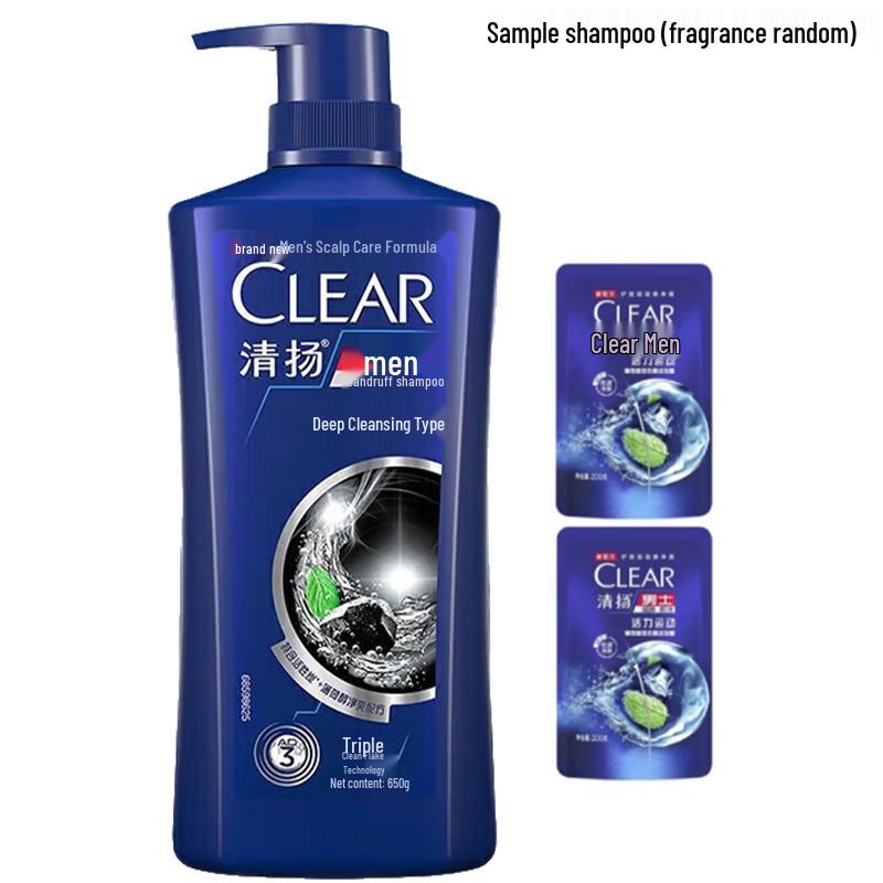 

CLEAR Men s Deep Cleanse Shampoo Set