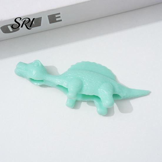 Dinosaur Toy Kit 5Pcs Sling Shot Finger Sticky Dino Launching Anxiety Relief Stress Stretchy Flying Tricky Props Party Favors