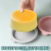 Food Grade Silicone Round Cake Pan Oven Safe Baking Dish Perfect For Cakes Jellies Puddings Dessert Bakeware