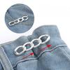 3/6Pcs Adjustable Jeans Button Pant Waist Tightener Detachable Decorative Buckles for Pants Jeans Skirts