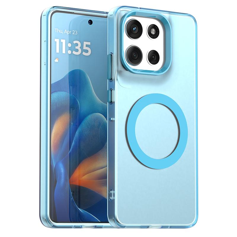 Transparent Case For Motorola Moto G100 Pro Case Moto G100 Pro Magnetic Adsorption Wireless Charge Cover For Moto G100 Pro Case