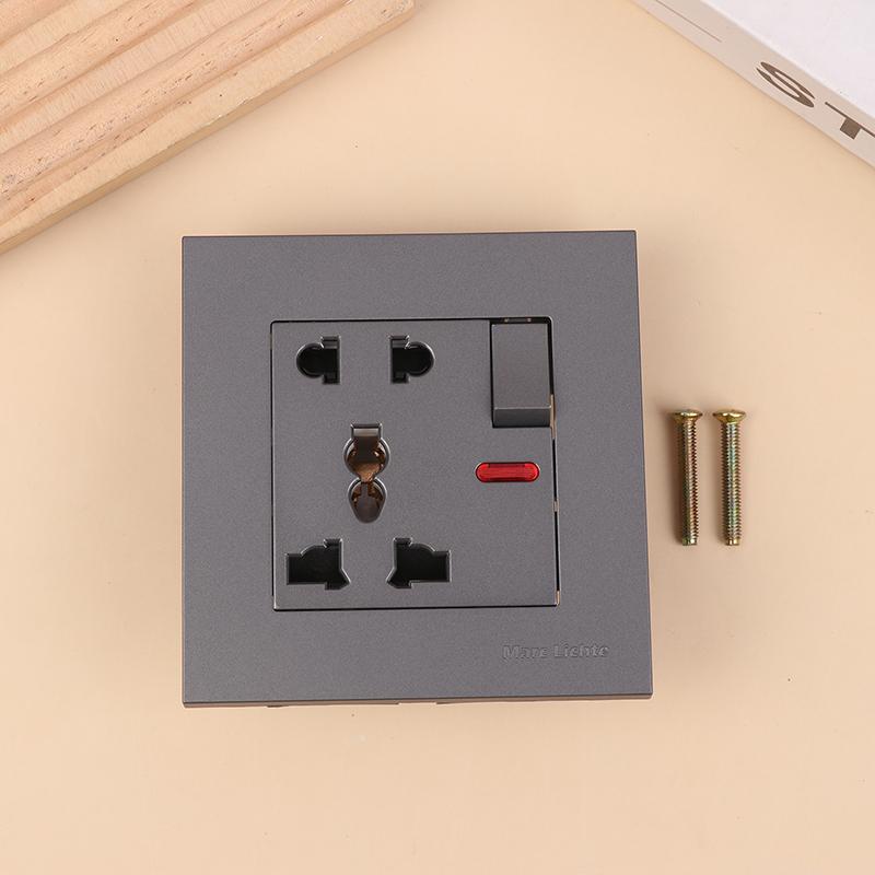 Uniwersalne gniazdko 18W Type-C Quick Charge 5-pinowe, Brytyjskie gniazdko elektryczne ścienne z ładowarką USB, Biała inteligentna podwójna wtyczka gniazdka zasilającego