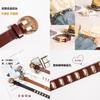 Stylish Metal Hollow Women's Belt For Students Fashionable Casual Denim Accessory