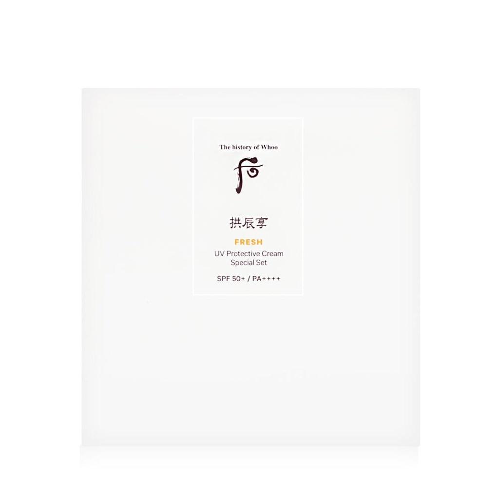 Thewhooo Gongjinhyang Jinhaeyoon Fresh Sunscreen 60ml Special Set