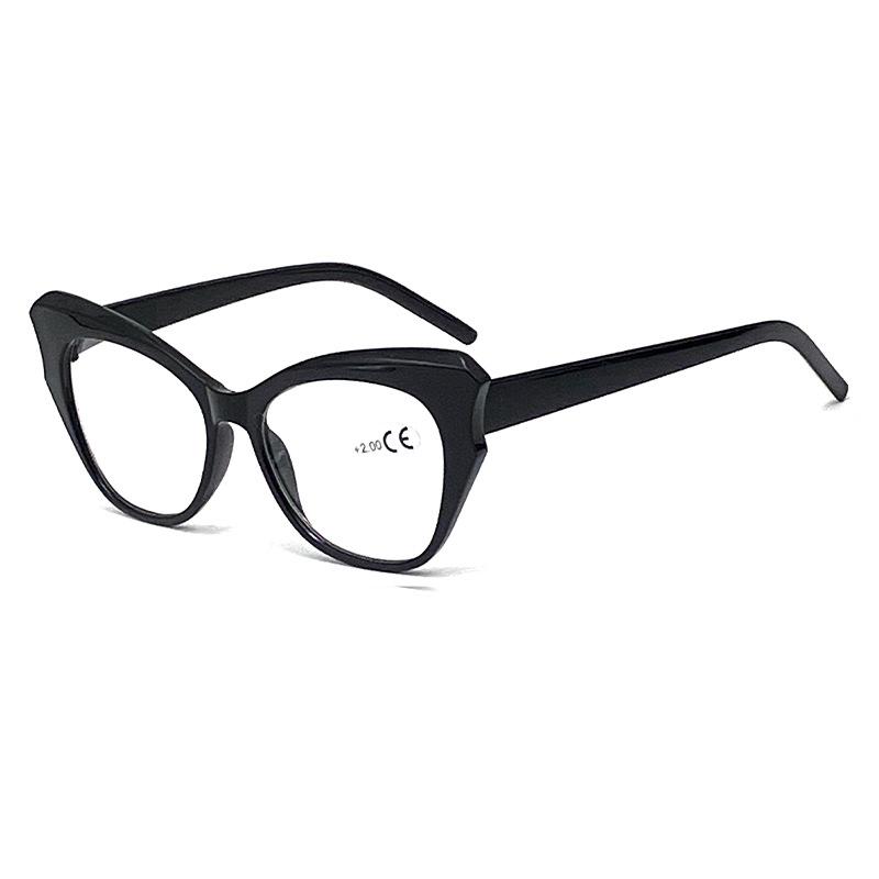 New Cat Eye Presbyopia Glasses Fashion Middle Aged And Elderly Polygonal Anti Blue Light Presbyopia Glasses TY613
