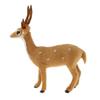 Artificial Deer Animal Model Christmas Reindeer Doll Party Ornament for Kids Tabletop Decoration