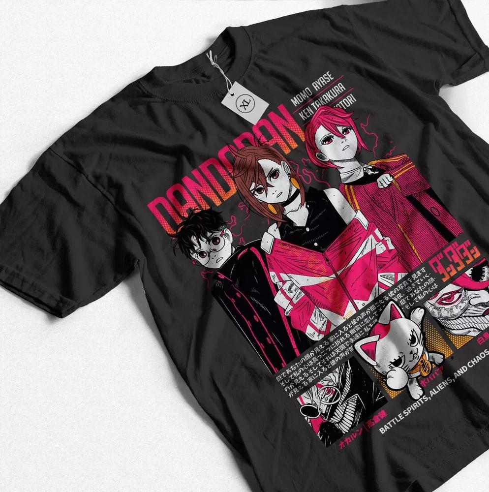 Dandadan Tshirt Okarun Momo Ayase Okarun Exclusive AnimeGirl Shirt All Size S