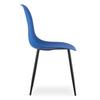 WAT Chair Blue / Black Legs X 3