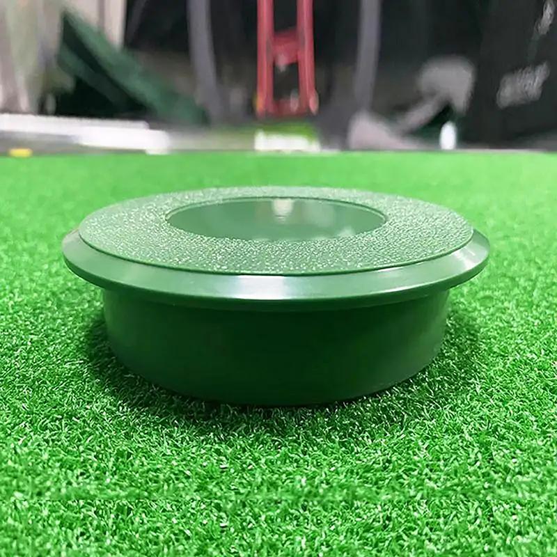 Golf Putting Green Hole Cup Cover Practice Training Aids For Home Office Traveling Small And Portable Practical Protect