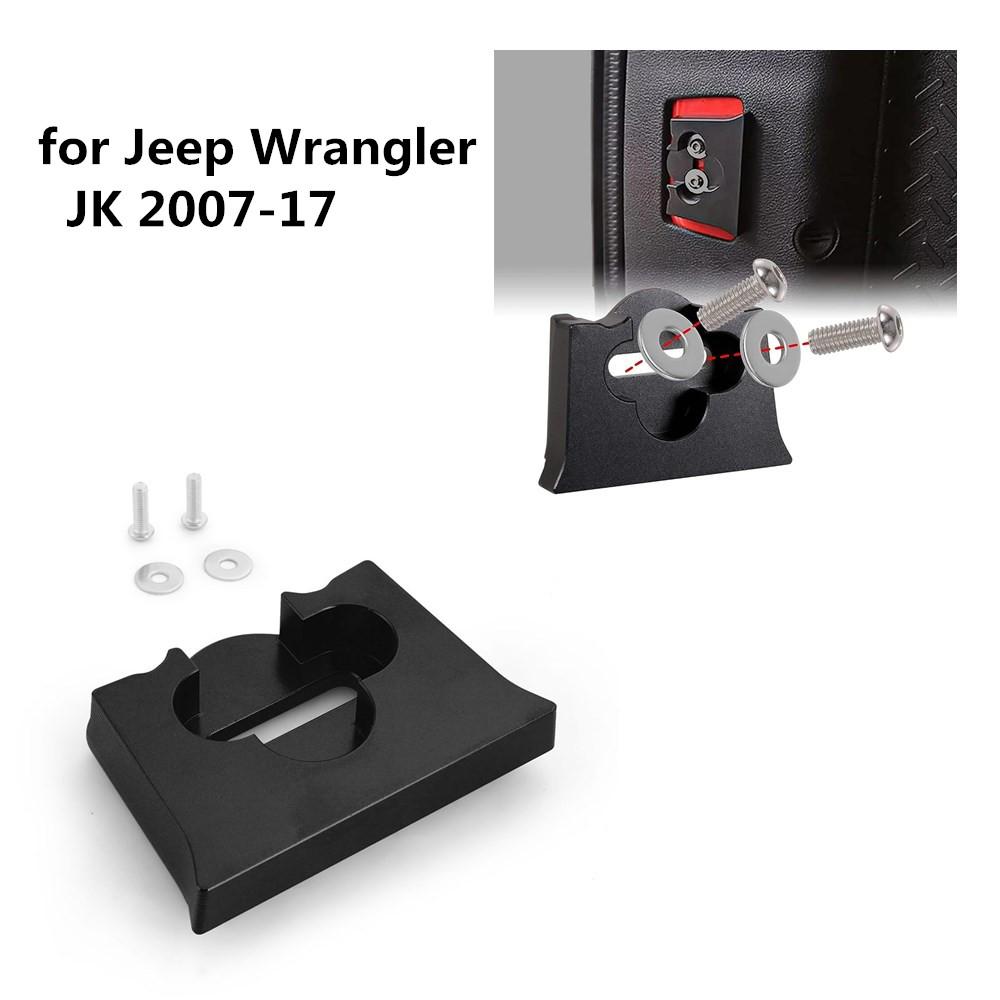 

Aluminum Alloy Rear Tailgate Stopper Limiter Black for Jeep Wrangler JK 2007-17