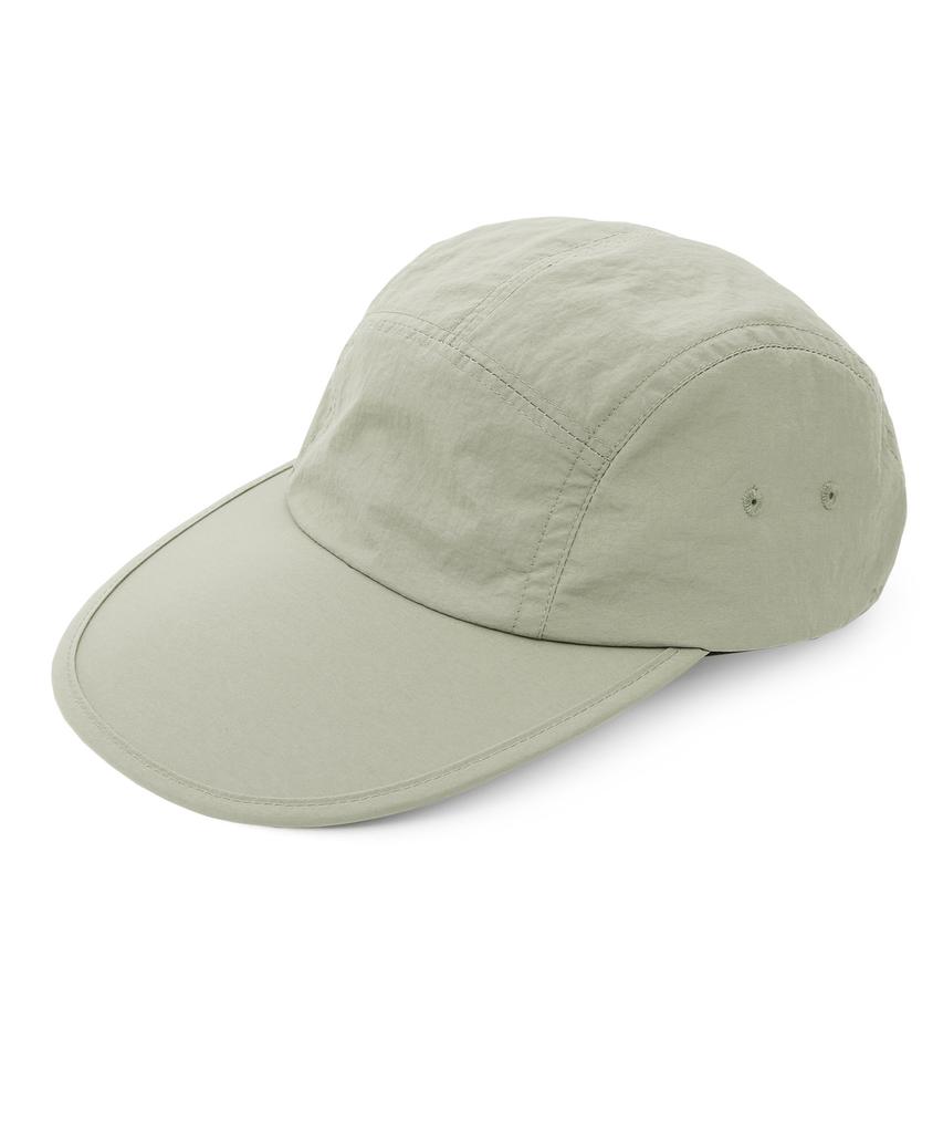 Yualeichi Nylon Flat Brim Outdoor Gorpcore Hiking Camp Cap Urh - C - 004 - Mipan Regen - Ol