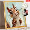 Pearl Painting Kit DIY Cute Squirrel Animal Wall Art Home Decoration Painting