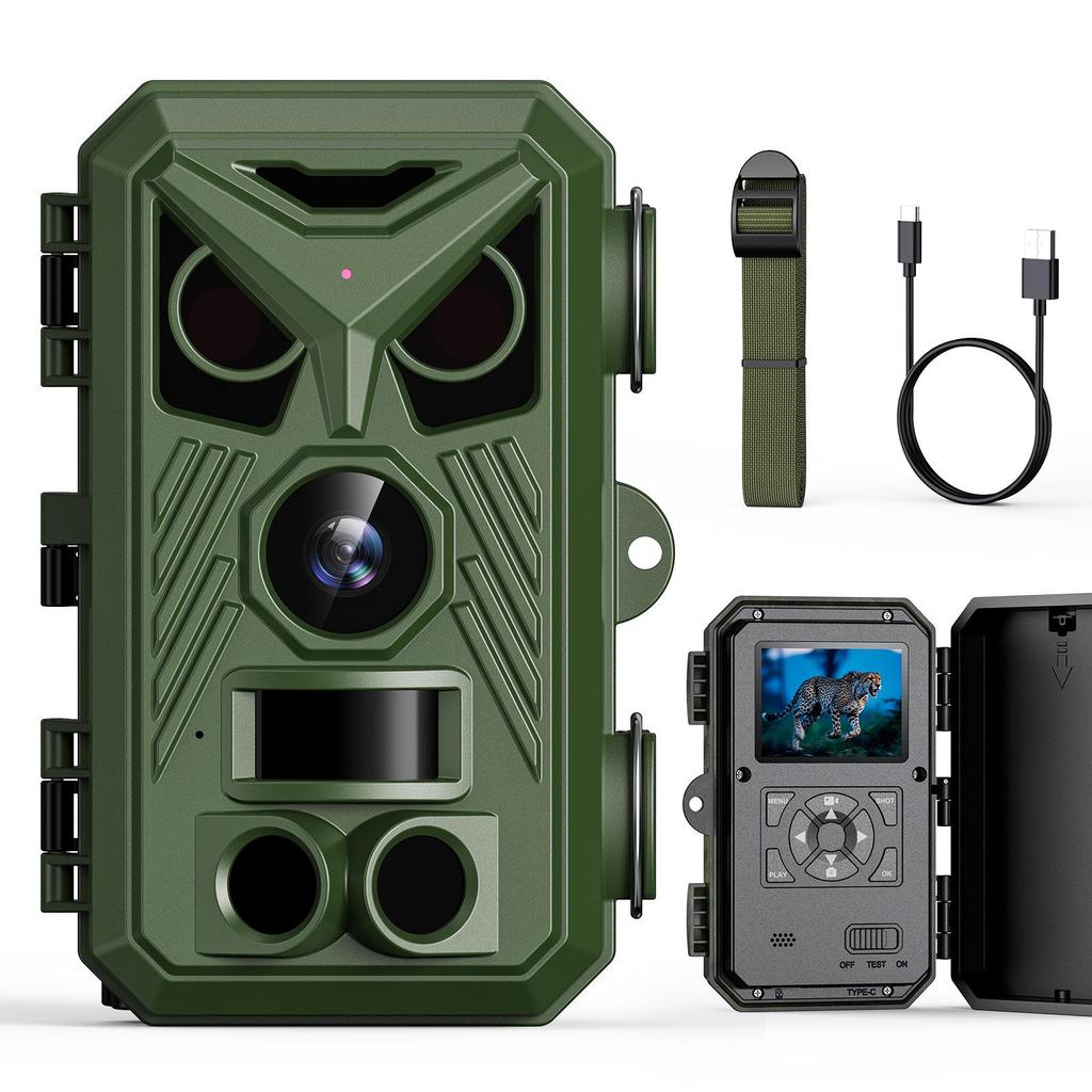 HD Waterproof Wildlife Hunting & Monitoring Camera for Forest Protection