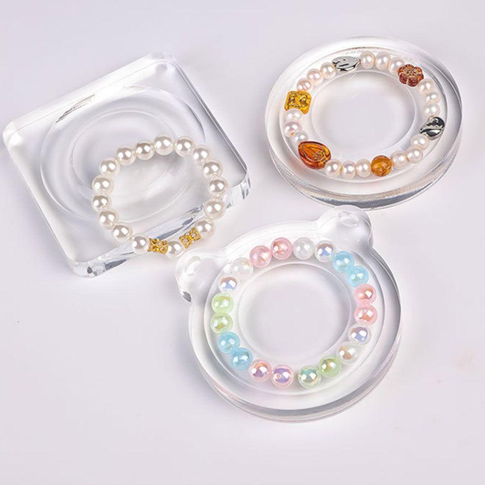 Multiple Grooves Jewelry Tray Acrylic Jewelry Making Mat Versatile Beading Board  Jewelry Designers