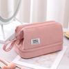 Waterproof Travel Makeup Bag Large Capacity Cosmetic Organizer for Women Men, 2025 Portable Handbag Storage Pouch with Zipper
