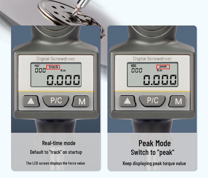 HEMUELE Digital Torque Screwdriver ZNS - High Precision, Adjustable Display